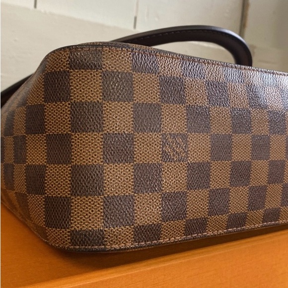 Louis Vuitton Damier Ebene Looping GM Shoulder Bag - Picture 12 of 17